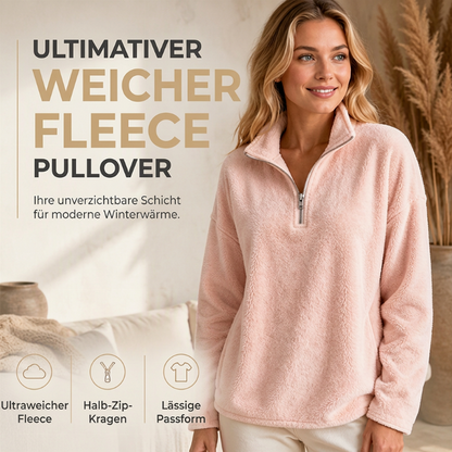 🔥 Beliebtes Produkt ！✨Bequemes, gemütliches Quarter-Zip-Sweatshirt für Damen