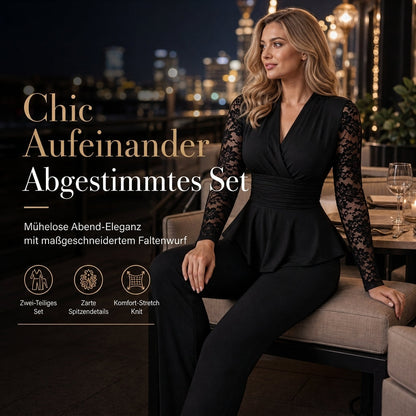 📢🎉50%Rabatt!!!🛍️✨Elegantes zweiteiliges Hosen-Set für Damen