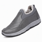 Herren Winter-Schlupfschuhe – wasserdicht, warm gefüttert, rutschfeste weiche Sohle & ideal für Senioren