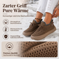 Damen-Freizeit-Winterschuhe mit Plüschfutter
