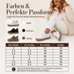 Damen-Freizeit-Winterschuhe mit Plüschfutter