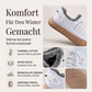 Damen-Freizeit-Winterschuhe mit Plüschfutter