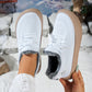Damen-Freizeit-Winterschuhe mit Plüschfutter