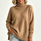 📢🎉50%Rabatt!!!🛍️✨Damen Grobstrick-Pullover mit lockerem Schnitt und Rollkragen