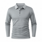 👔 Langärmliges Kragen-T-Shirt für Herren – Klassisch, bequem & immer passend