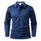 👔 Langärmliges Kragen-T-Shirt für Herren – Klassisch, bequem & immer passend