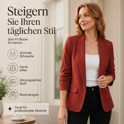 🆕 Neu & limitiert – 50% Rabatt! ✨Damen Business-Kurzjacke – tailliert, elegant & vielseitig kombinierbar
