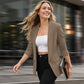 🆕 Neu & limitiert – 50% Rabatt! ✨Damen Business-Kurzjacke – tailliert, elegant & vielseitig kombinierbar