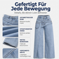 🔔 Letzte 100 Stück – solange der Vorrat reicht! Damen-Modische asymmetrische Wide-Leg-Jeans mit Überlappung