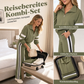 🧶 Damen-Casual-Sweatshirt & Weithosen-Set – Bequem, lässig & immer passend