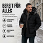 🎯 50% Rabatt + Gratis Versand! 🚚 Winddichte, warme mittellange Winterjacke für Herren
