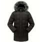 🎯 50% Rabatt + Gratis Versand! 🚚 Winddichte, warme mittellange Winterjacke für Herren