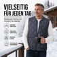 🎯 50% Rabatt 🔥🔥 Wärmebeständige Steppweste für Herren im Winter