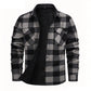 📢📢50%Rabatt!!!🎉✨Wärmflannelhemd Jacke für Herren im Winter Karomuster