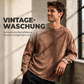 📢📢50%Rabatt!!!🎉✨Vintage gewaschenes Langarm-T-Shirt