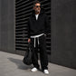 📢📢50%Rabatt!!!🎉✨Lässiges Halb-Zip Kapuzen-Sweatshirt & weite Hose für Herren – bequem, sportlich & vielseitig für Alltag, Sport & Freizeit