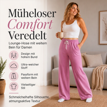 ⏳ Nur noch heute: 50% Rabatt! 🚨 Freizeit-Hose mit hoher Taille und weitem Bein für Damen