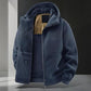 🔥✨ 50%Rabatt!!!🛍️🧥 Warme Freizeitjacke mit Kapuze und Reißverschluss für Herren