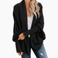 📢🎉50%Rabatt!!!🛍️✨Damen lockere Strickjacke mit Fledermausärmeln, offener Front, Überwurf für Herbst und Winter