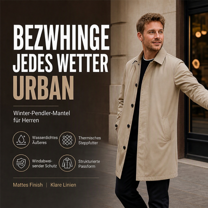 🙌 70% Wiederkaufquote – Qualität überzeugt! Wasserabweisender gepolsterter Trenchcoat für Herren 🚚 Versandkostenfrei