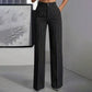 🔥 50% Rabatt – nur heute! 🎉 Damen Hochtaillierte Streifen Wide-Leg-Hose