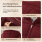 📢🎉50%Rabatt!!!🛍️✨Schmal geschnittener langer gesteppter Kapuzenmantel in einfarbiger Ausführung mit Taschen für den Winter