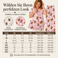 📢🎉50%Rabatt!!!🛍️✨Damen 3-teiliges Pyjama-Set mit Hochlandkuh-Print