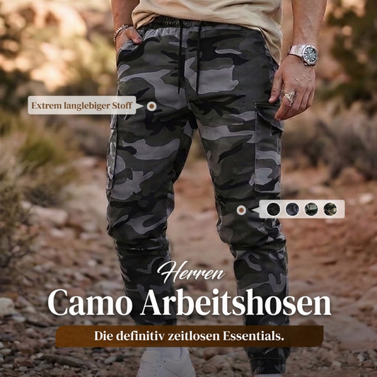 🔥 50% RABATT! Lässige Camouflage-Bundhose – robust & ideal für Freizeit und Arbeit
