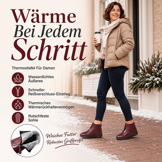 🎉50 % Rabatt | Warme rutschfeste Winterstiefel für Damen