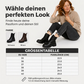 🔥 50% Rabatt – nur heute! 🎉🥾 Damen Retro Plateau Martin Stiefel