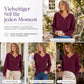 📢🎉50%Rabatt!!!🛍️✨Damen V-Ausschnitt Langarm Pullover Bequemes Strickteil für Herbst und Winter