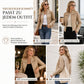 📢🎉50%Rabatt!!!🛍️✨Leichte Damen-Bikerjacke aus Kunstleder, kurze Motorradmantel für Frühling und Herbst