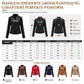 📢🎉50%Rabatt!!!🛍️✨Leichte Damen-Bikerjacke aus Kunstleder, kurze Motorradmantel für Frühling und Herbst