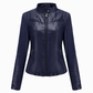 📢🎉50%Rabatt!!!🛍️✨Leichte Damen-Bikerjacke aus Kunstleder, kurze Motorradmantel für Frühling und Herbst