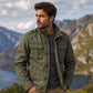 🔥🔥 50% Rabatt + Gratis Versand 🚚 Herren Militär Stehkragen Camouflage Jacke