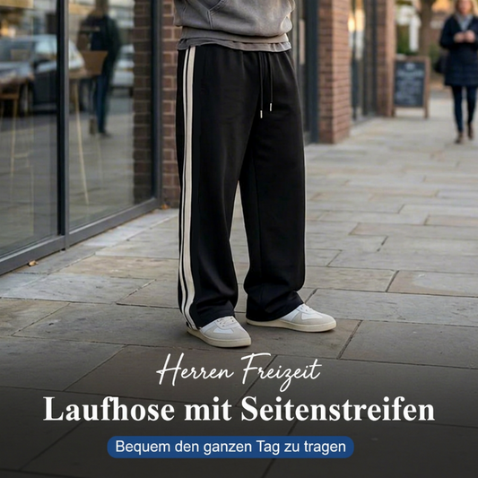 Sportliche Jogginghose für Herren in lockerem Schnitt