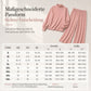 ⏰ Countdown läuft – 50% Rabatt, nur noch 3 Tage! Damen Zweiteiliges Strick-Lounge-Set, Mock-Neck Langarmshirt & hochtaillierte Wide-Leg-Hosen
