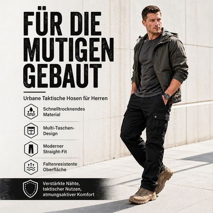 Mehrtaschige Cargohose für Herren im Outdoor-Bereich
