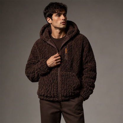 🧥 50% Rabatt | Kuschelige Wärme & entspannter Komfort – Herren Kapuzenjacke