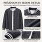 📊 Über 20.000 Verkäufe – Dankeschön mit 50% Rabatt! Freizeit-Baseballjacke für Herren mit Jacquard-Muster