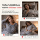 💞 Über 10.000 Mal verkauft! 🔥 Damen 2-Teilig Geripptes Pyjama-Set Mit Herzdruck Trägertop Und Langen Hosen Loungewear