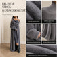 🔥 Beliebtes Produkt ！✨Damen Langcardigan aus Kunstpelz-Fleece, flauschiger oversized Strickmantel für Herbst und Winter