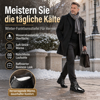 🔥 50% RABATT ❄️ Wasserdichte Herren-Winterschuhe – thermoisoliert & warm