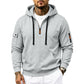 💞 Über 50.000 verkauft! ⭐  Schweres Herren-Kapuzen-Sweatshirt mit Fleece-Futter – lockere Passform, ideal als lässige Arbeitskleidung