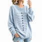⏰ Countdown läuft – 50% nur noch 3 Tage! Damen eleganter Rundstrickzopf Pullover