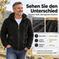 📢🎉50%Rabatt!!!🛍️✨ Heravziehbare Herren-Sherpa-Kapuzenjacke mit Strukturmuster und Reißverschluss