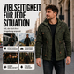 🎯 50% Rabatt + Gratis Versand! 🚚 Wärmende Winterjacke für Herren mit abnehmbarer Kapuze