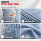 🔥 50% RABATT – nur heute! Damen High-Waist Jeans – ausgefranst & Wide-Leg, lässig & bequem