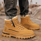 Warme Winterstiefel für Herren mit rutschfester Sohle und weichem Futter