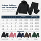 ⏰Aktion endet bald!⏰ Zweiteiliges Damen-Outfit Rundhalsshirt mit langen Ärmeln und passende Hose für den Herbst